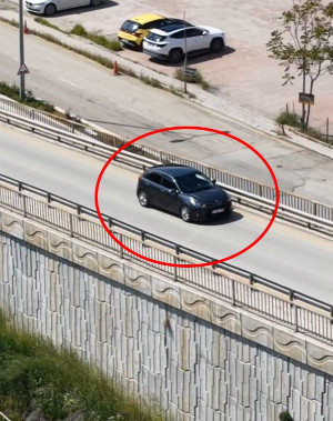 Denetimden kaçmak için ters yöne giren ehliyetsiz sürücüye 82 bin lira ceza