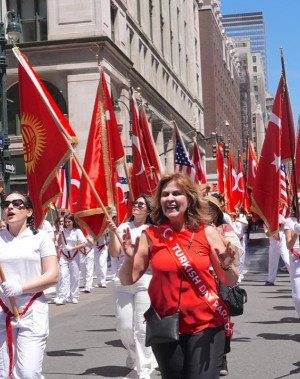 New York'ta 43. Türk Günü Yürüyüşü coşkuyla kutlandı