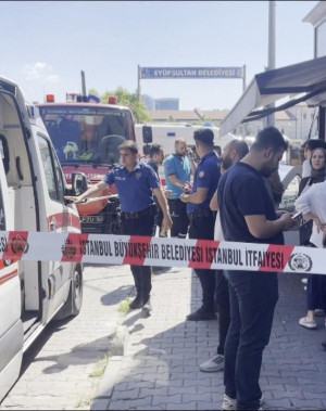 Eyüpsultan'da pastanede gaz kaçağı: 5 çalışan tedaviye alındı