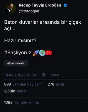 Cumhurbaşkanı Erdoğan, Next Sosyal'e katıldı - Resim : 1