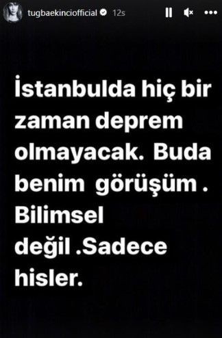 Şarkıcı Tuğba Ekinci medyumluğa soyundu! Büyük İstanbul depremi paylaşımla tepkilerin odağı oldu - Resim: 6