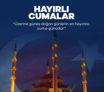 Anlamlı, özgün, en yeni, en güzel resimli cuma mesajları | Ayetli, hadisli, dualı, farklı, kısa ve uzun cuma mesajları - Resim: 13