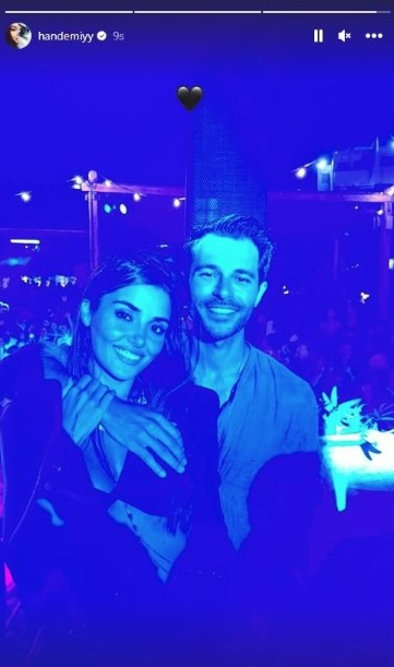 Hande Erçel ve Hakan Sabancı ilişkisi tam gaz ilerliyor! İkiliden 'bu aşkın sonu yok' diyenlere inat paylaşım geldi - Resim: 12