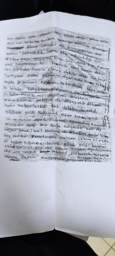 Esenyurt'ta kıskançlık yüzünden eşinden şiddet gören genç kadının not kağıdına yazdıkları dehşet saçtı! - Resim: 7