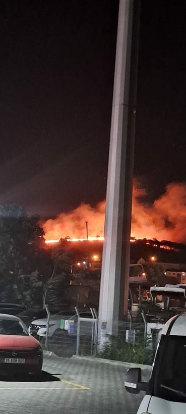 Ayvalık'taki yangın söndürüldü - Resim: 9