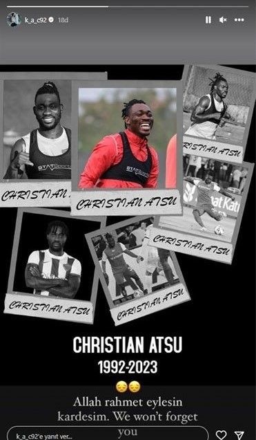 Futbol camiası yasta! Volkan Demirel'den öğrencisine yürek yakan mesaj, futbol camiası Atsu'yu anıyor - Resim: 13