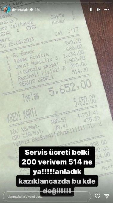 Demet Akalın, restoranda hesabı görünce şoke oldu! Bakın nasıl tepki gösterdi - Resim: 6