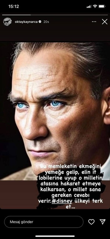 Disney tepkilerine bir yenisi daha eklendi! Oktay Kaynarca'dan olay paylaşım - Resim: 6