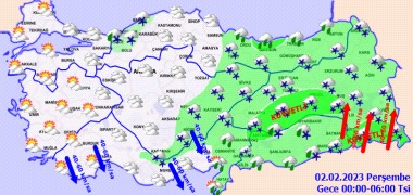 Son Dakika: Meteoroloji 27 kentte meydana gelecek yoğun kar yağışına karşı tedbirli olunması konusunda uyardı! - Resim: 10