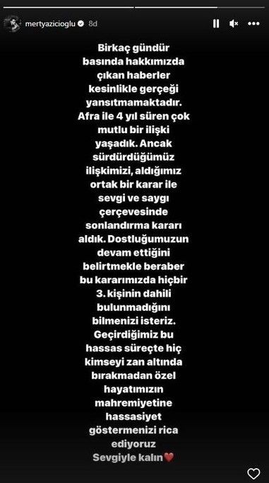 4 yıllık aşk bitti! Yalı Çapkını'nın başrolleri Afra Saraçoğlu ve Mert Ramazan Demir'den düşman çatlatan poz! Sevgililer mi? - Resim: 12