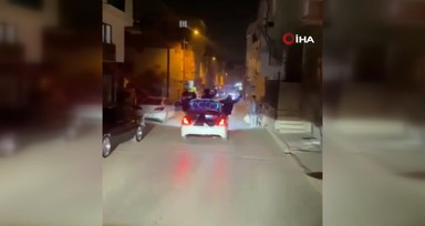 Asker uğurlaması mahalleliyi çileden çıkardı