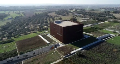 Troya antik kenti ve ödüllü müzesi, FPV dronla görüntülendi