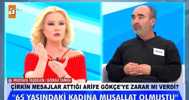 Arife Gökçe olayının baş şüphelisi Sinan Sardoğan Müge Anlı'yı çıldırttı