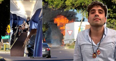 Meksika'da uyuşturucu baronu  El Chapo'nun oğlu Ovidio Guzman yakalandı ülke karıştı! Kartel üyeleri barikat kurup polisle çatıştı
