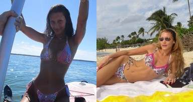 Lyme hastalığı yüzünden zor günler geçiren ünlü model Bella Hadid tatile çıkıp bikinili pozlar verdi! Bakın Türk takipçisinden ne yorum geldi