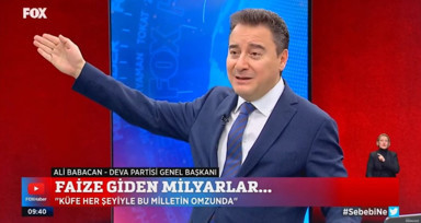 DEVA Partisi Genel Başkanı Ali Babacan söylemini ağırlaştırdı: SİHA'ları kutsallaştırdılar kusura bakmayın dokunacağız