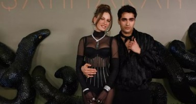 Şahmeran'ın galasında Serenay Sarıkaya'dan Mert Ramazan Demir çıkışı! Özel hayat sorusuna kızdı