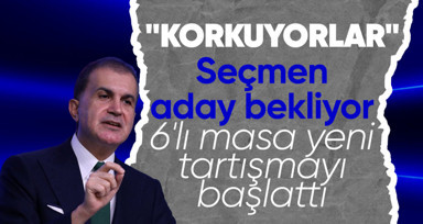 AK Parti Sözcüsü Ömer Çelik: Cumhurbaşkanı'mızla yarışmaktan korkuyorlar