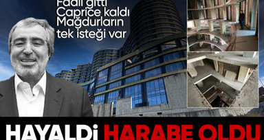Fadıl Akgündüz Caprice Gold davasında dün tutuklandı: Caprice Gold mağdurlarının hayalleri harabe oldu! İstekleri binanın yatırımcılara devredilmesi