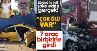 Bursa'da feci zincirleme kaza! Sebep olan TIR şoförü "çok ölü var" diye kaçmış