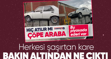 Araba hiç çöpe atılır mı? İstanbul'da sanayi sitesinde çöpe atılan araba olayının arkasından bakın ne çıktı