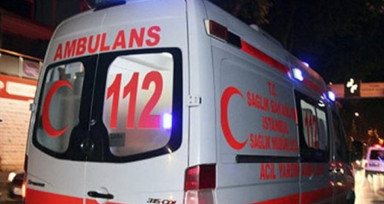 Ambulansın peşine takıldı, hastane yerine polis merkezine gitti!