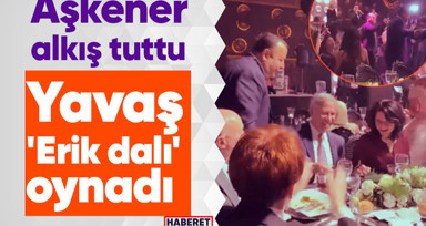 Ankara'daki düğünden çok konuşulan görüntüler! Meral Akşener şahit oldu, Mansur Yavaş erik dalı oynadı! O anlar kamerada