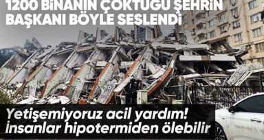 Son dakika deprem haberleri... Hatay Büyükşehir Belediye Başkanı Lütfü Savaş:  Çok büyük bir felaket yerel imkanlarla çözemeyeceğimiz