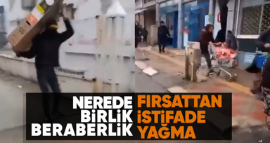 Son dakika deprem haberleri... Hatay'da yağma başladı! TV bile çaldılar