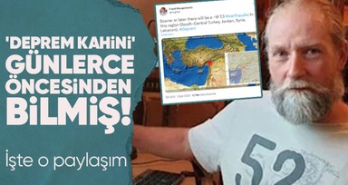 Frank Hoogerbeets, Kahramanmaraş depremini bildi! 'Deprem kahini' günler öncesinden paylaşmış!