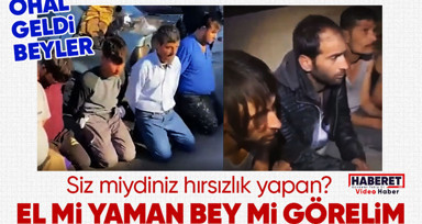 OHAL de geldi artık kaçışınız yok! Hırsız ve yağmacılara gerekli müdahaleler yapılıyor