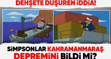 Simpsonlar ile ilgili dehşete düşüren iddia! Simpsonlar 6 Şubat depremini bildi... "Kahramanmaraş'a yetişmek zorundayız..." İşte dehşete düşüren bölüm