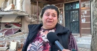 Pazarcık'lı depremzede: Evlerin temizliğine giderek aldığım evim yıkıldı kendimi balkondan aşağı attım