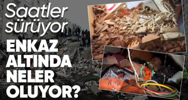 Saatler süren kurtarma çalışmalarında enkaz altında neler yapılıyor? İşte ISAR’ın kullandığı bir tünel