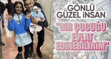 Beşiktaşlı Josef depremzede bir çocuğu evlat edinebileceğini açıkladı