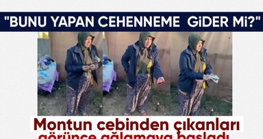 Deprem bölgesine gönderilen montun cebinden çıkanlar duygu dolu anlar yaşattı! 'Kim yapar? Bunu yapan cehenneme gider mi?'