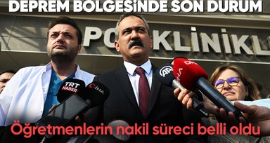 Okullar ne zaman açılacak? Deprem bölgesindeki öğretmenlerin nakil süreci ne zaman başlayacak? Milli Eğitim Bakanı Mahmut Özer'den açıklamalar