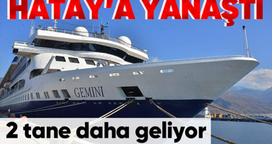 Hatay İskenderun'a 1056 yataklı cruise gemisi! Fatih Dönmez açıkladı: 2 gemi daha gelecek