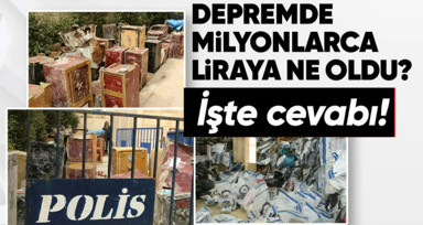 Kahramanmaraş'ta enkaz altından çıkartılan değerli eşyalar Onikişubat Emniyet Müdürlüğü'nde muhafaza ediliyor