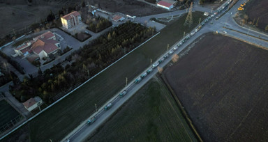 Kahramanmaraş'ta meydana gelen deprem sonrası yıkılan binaların enkazı taşındı!