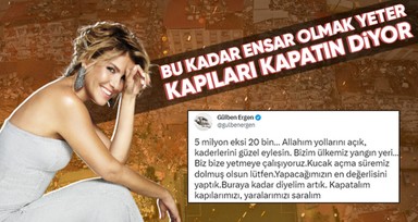 Hulusi Akar "20 bin Suriyeli ülkesine döndü" dedi, Gülben Ergen kayıtsız kalamadı: Kapılarımızı kapatalım