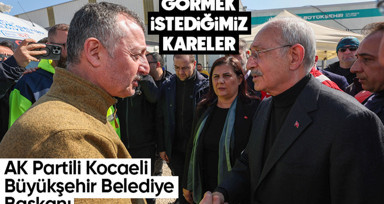 Kemal Kılıçdaroğlu Hatay'da AK Partili Belediye Başkanı Tahir Büyükakın ile bir araya geldi