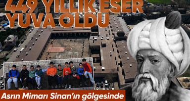 Hatay Dörtyol'daki Mimar Sinan eseri Sokullu Mehmet Paşa Külliyesi dimdik ayakta! Depremzedelere sıcak yuva oldu