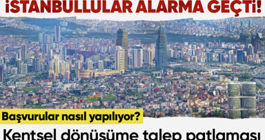 İstanbullular depremin ardından belediyenin yolunu tuttu! Kentsel dönüşüme yoğun talep
