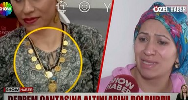 Deprem çantasına altınlarını koyan 3 çocuk annesi tüm servetini kaybetti