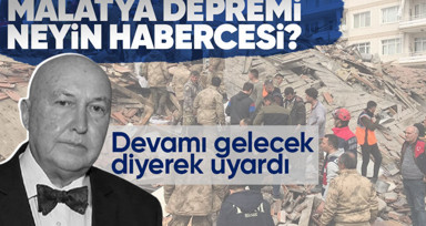 Malatya'da meydana gelen 5.6'lık depremin ardından Prof. Dr. Övgün Ahmet Ercan'dan  uyarılar