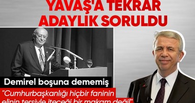 Ankara Büyükşehir Belediye Başkanı Mansur Yavaş: Altılı Masa oy birliği ile karar alırsa görev olarak kabul edebilirim