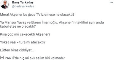 Son dakika haberleri... İYİ Parti Genel Başkanı Meral Akşener altılı masaya geri döndü! Tweet atanlar sildi veya onlar da döndü
