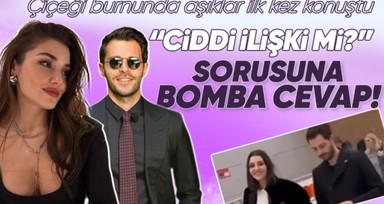 Tatil dönüşü havalimanında kameralara yakalanan Hande Erçel ve Hakan Sabancı çiftinden bomba itiraf!