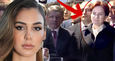 Berfu Yenenler İYİ Parti Genel Başkanı Meral Akşener'i şu sözlerle paylaştı: "Diyorum nereden tanıdık geliyor"
